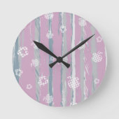 Wandklok – Gingham Orchard (Voorkant)