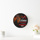 Wandklok - "Gironde Solidaire 2026" (Huis)