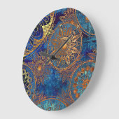 Wandklok - Goud (Hoek)