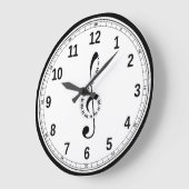 Wandklok (groot) (Hoek)