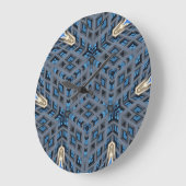 Wandklok HET KALEIDOSCOOP VAN HET LEVEN (Hoek)