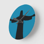 Wandklok jesus christ (Hoek)