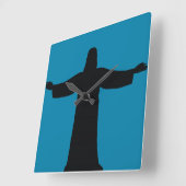Wandklok jesus christ (Hoek)