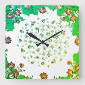 Wandklok KUNST EN DESIGN STIJL (Voorkant)