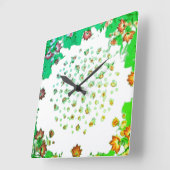 Wandklok KUNST EN DESIGN STIJL (Hoek)