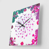 Wandklok KUNST EN DESIGN STIJL (Hoek)