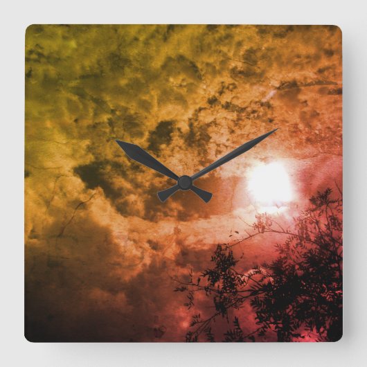 Wandklok KUNST EN DESIGN STIJL (Voorkant)