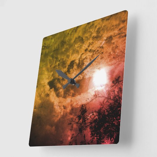 Wandklok KUNST EN DESIGN STIJL (Hoek)