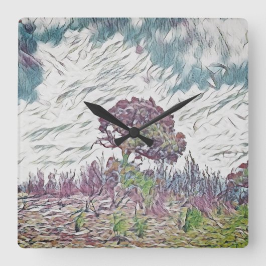 Wandklok KUNST EN ONTWERP (Voorkant)