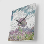 Wandklok KUNST EN ONTWERP (Hoek)