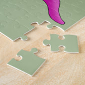 Wandklok Legpuzzel (Zijkant)