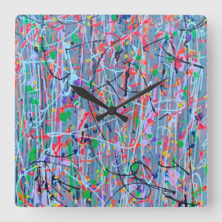 Wandklok met draaibaar zuster