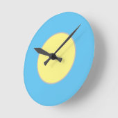 Wandklok met kleurrijk ontwerp (Hoek)