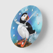 Wandklok met Papegaaiduiker (Hoek)