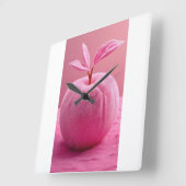 Wandklok met perzik (Hoek)