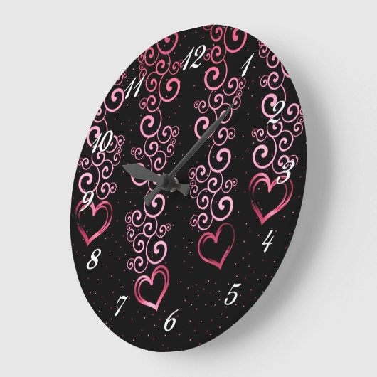 Wandklok met schuifregelaar (Hoek)