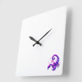 Wandklok met sterrenbeeld schorpioen symbool (Hoek)