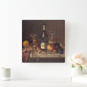  wandklok met stilstaand leven (Huis)