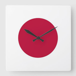 Wandklok met vlag Japan