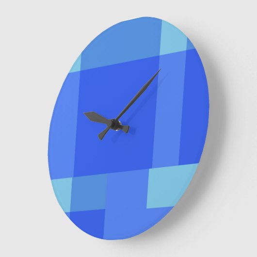 Wandklok met vormen Geometrisch ontwerp (Hoek)