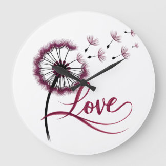 wandklok mooi Liefde