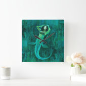 wandklok op het Plein van de Zeemeermin (Huis)