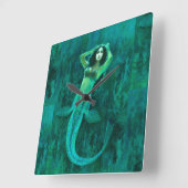 wandklok op het Plein van de Zeemeermin (Hoek)