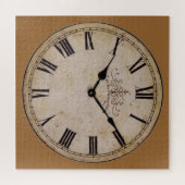 wandklok Oude Antiek kunst Legpuzzel (Horizontaal)