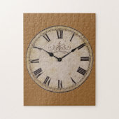  wandklok Oude Antiek kunst Legpuzzel (Verticaal)