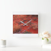 Wandklok Outback Australisch landschap, grijze arm (Huis)