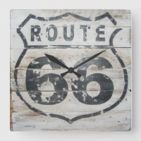 Wandklok, Route 66