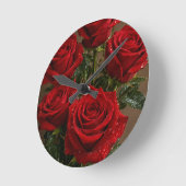 Wandklok Rozen (Hoek)