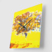Wandklok SUMMERTIME  DESIGN STIJL (Hoek)