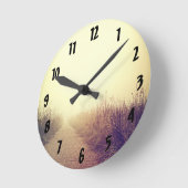 Wandklok Sunrise Pathway Walkway Side Walk (Hoek)