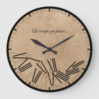 Wandklok - Tijdstip...Papiereffect
