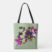 Wandklok Tote Bag (Achterkant)