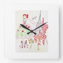 Wandklok uit de Bonjour-collectie