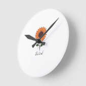 Wandklok uit de "kindness bloom"-collectie (Hoek)