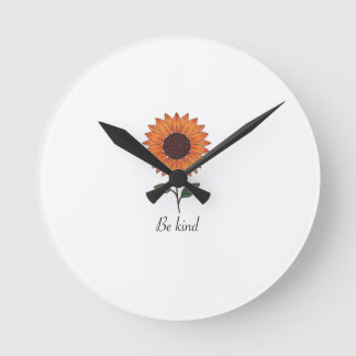 Wandklok uit de "kindness bloom"-collectie