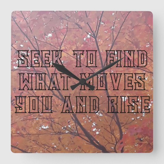 wandklok van kunstenaarschap (Voorkant)