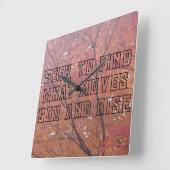 wandklok van kunstenaarschap (Hoek)