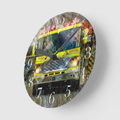 Wandklok voor brandblussers en reddingsvesten (Hoek)