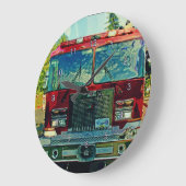 Wandklok voor brandblussers en reddingsvesten (Hoek)