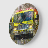 Wandklok voor brandblussers en reddingsvesten (Hoek)