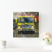 Wandklok voor brandblussers en reddingsvesten (Huis)