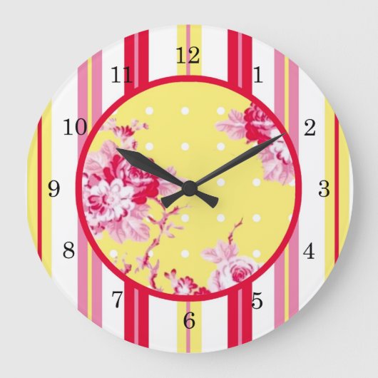  wandklok voor Cottage (Voorkant)