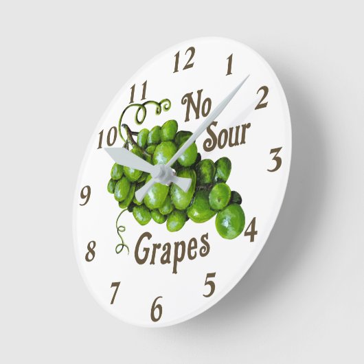 Wandklok voor druiven (Hoek)