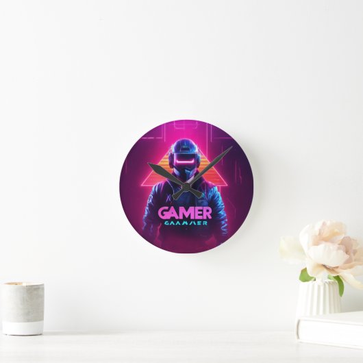 WANDKLOK VOOR GAMERS (Huis)
