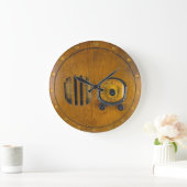 wandklok voor radioontwerp (Huis)