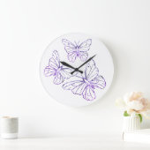 Wandklok voor vlinders (Huis)